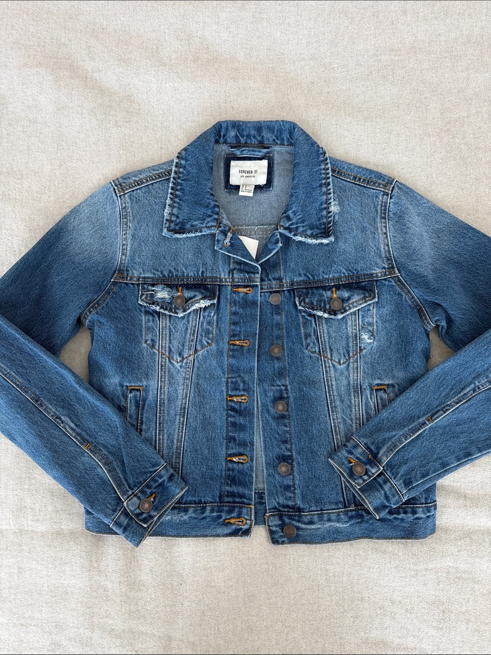 Forever 21 Denim Jean Jacket